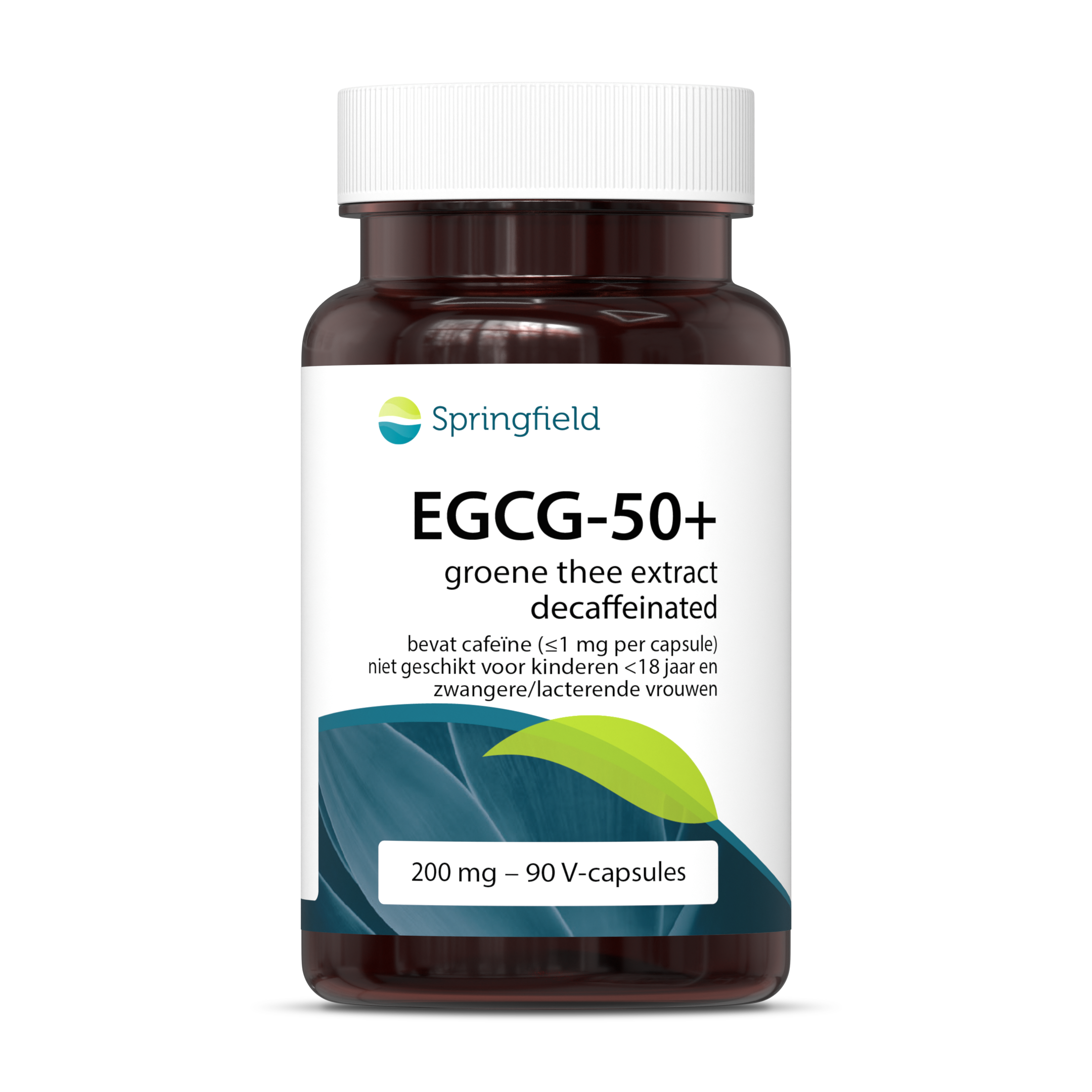 Koop Springfield EGCG 50+groene Thee Extract Capsules