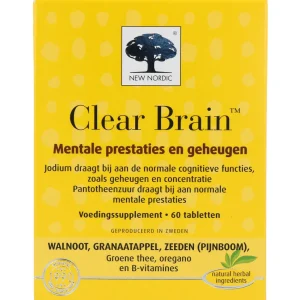 Koop New Nordic Clear Brain Tabletten