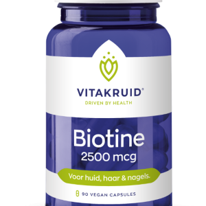 Koop Vitakruid Biotine 2500mcg Capsules