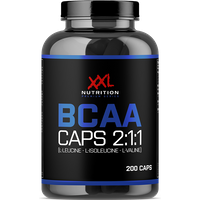 Aanbieding XXL Nutrition BCAA 2:1:1 - 1000 mg - 200 capsules
