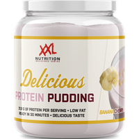 Aanbieding XXL Nutrition Delicious Protein Pudding Banaan Kers 440 gram