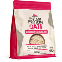 Aanbieding XXL Nutrition Instant Protein Oats Aardbei / Framboos 1000 gram