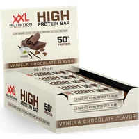 Aanbieding XXL Nutrition High Protein Bar Vanille Chocolade 20 Pack