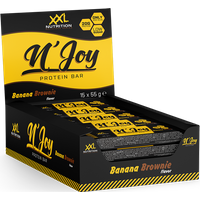 Aanbieding XXL Nutrition N'Joy Protein Bar Banaan Brownie 15 Pack